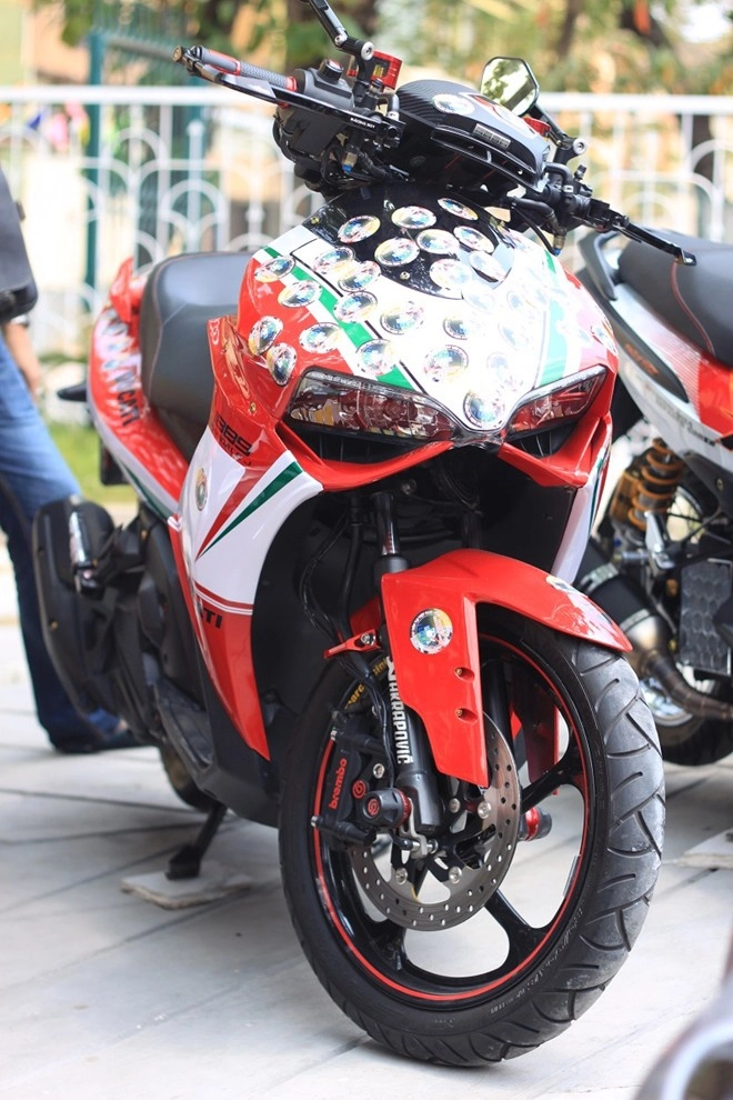 Nouvo độ phong cách ducati 1199 tại scooter festival 2014 - 2