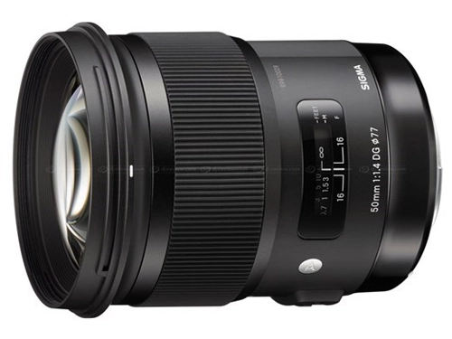 Ống kính cao cấp sigma 50 mm f14 có giá 949 usd - 1