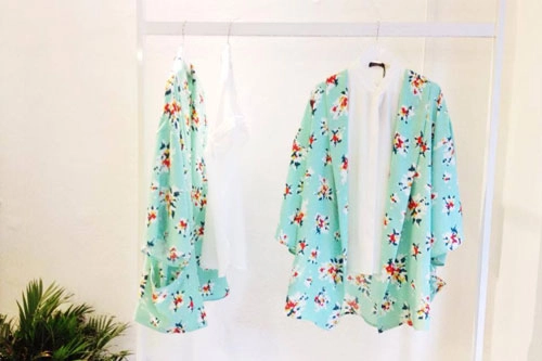 Phái đẹp việt lên cơn sốt vì áo kimono - 8