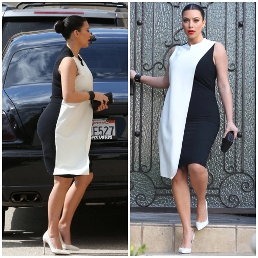 Phong cách bầu bí thảm họa của kim kardashian - 6