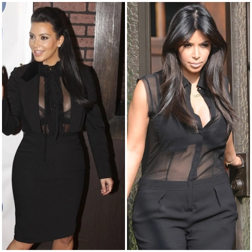 Phong cách bầu bí thảm họa của kim kardashian - 8