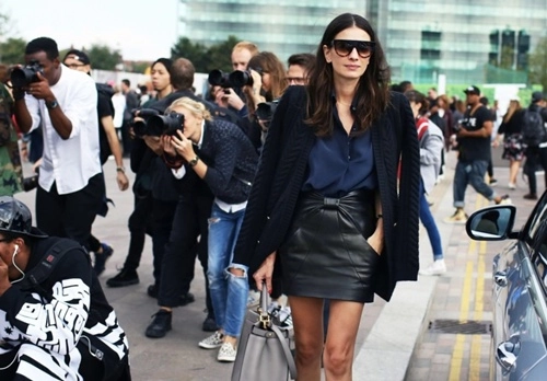 Phong cách street style ấn tượng ở london fashion week - 1