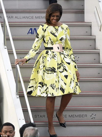 Phu nhân michelle obama vào top sao mặc đẹp nhất tuần - 1