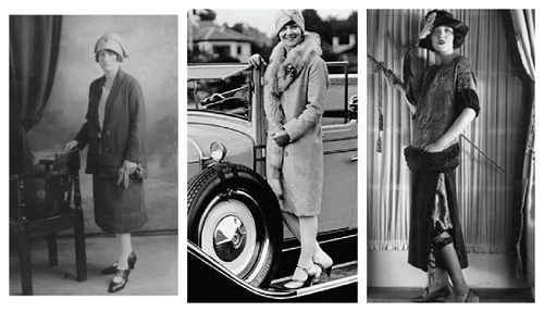 phụ nữ thảnh thơi với thời trang thập niên 20 - 2