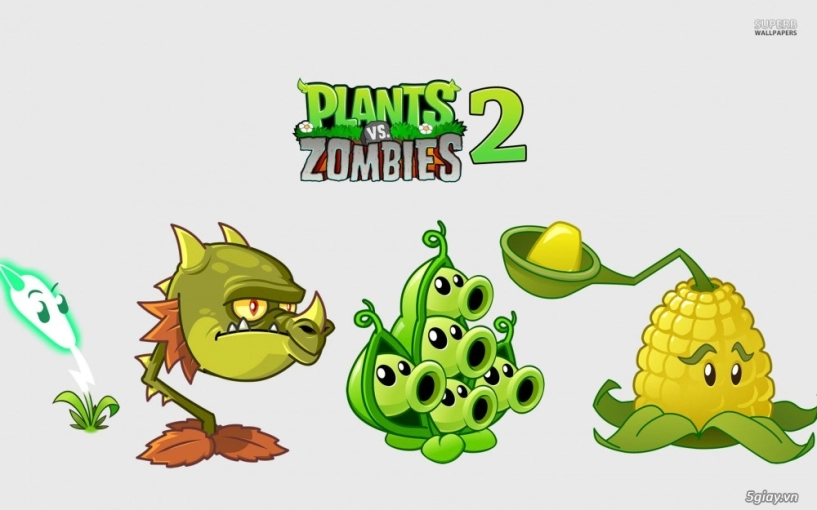 Plants vs zombies 2 cập nhật phiên bản far future thêm nhiều loại cây nhiều zombie và sức tàn phá - 1