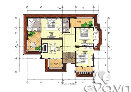 Quyết xây biệt thự 600m2 giữa đất quê - 2