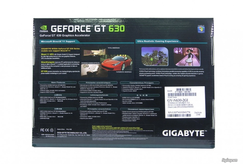 review gigabyte geforce gt 630 2gd3 - 2
