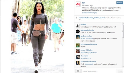 Rihanna bất ngờ mặc đồ h - 2