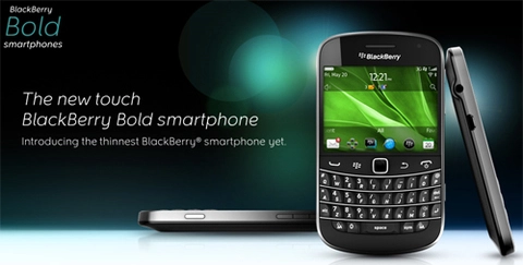Rim ra mắt blackberry bold 9900 và 9930 - 1