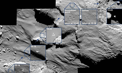 Robot philae phát hiện dấu hiệu sự sống trên sao chổi - 1