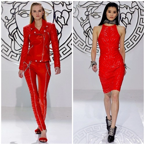 Sắc vàng đỏ bá chủ sàn diễn versace - 5