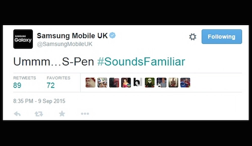 Samsung đá đểu apple về bút cảm ứng - 1