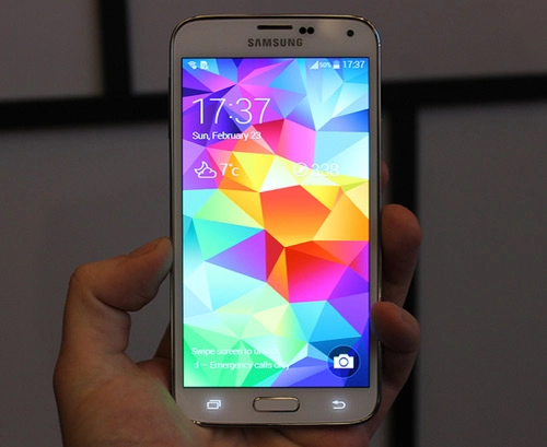 Samsung đang thiếu linh kiện quét vân tay galaxy s5 - 1