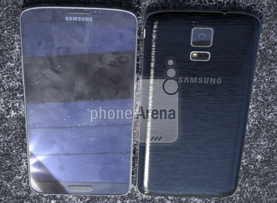 Samsung galaxy f lộ hàng thiết kế vỏ nhôm - 1