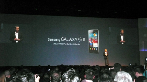 Samsung galaxy s ii đã ra mắt tại mwc - 1