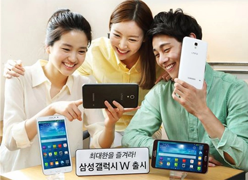 Samsung galaxy w - điện thoại màn hình 7 inch trình làng - 1