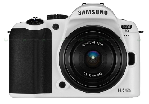 Samsung nx-10 màu trắng tuyết - 1