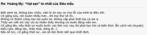 Showbiz việt mấy ai dám nhận lỗi như hoàng my - 3