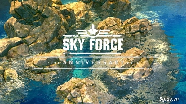 Sky force 2014 - game bắn máy bay huyền thoại đã trở lại trên ios - 1
