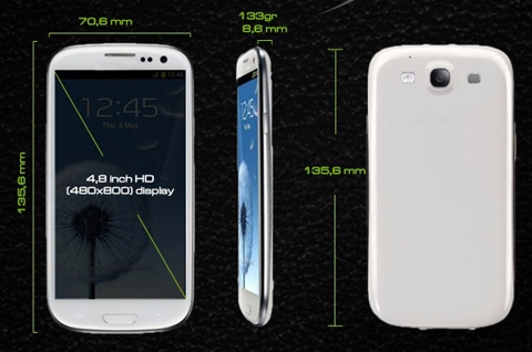 Smartphone đàn em ăn theo galaxy s iii - 1