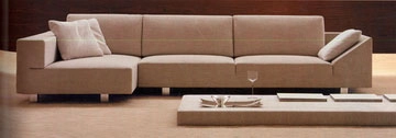 Sofa và bàn cùng chất liệu - 1