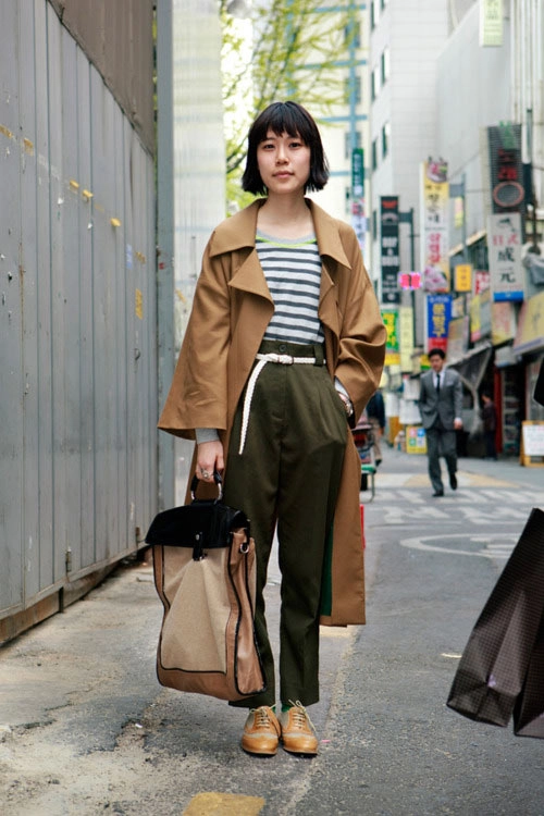 Street style ấn tượng của phố thời trang xứ hàn - 5