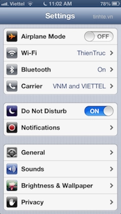 Sử dụng iphone thông minh - phần 4 settings ip5 ios 6 - 1