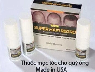 Super hair regro trị hói và rụng tóc - 1