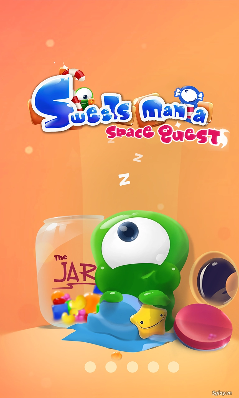 Sweets mania space quest mang phong cách candy rush lên windows phone - 2