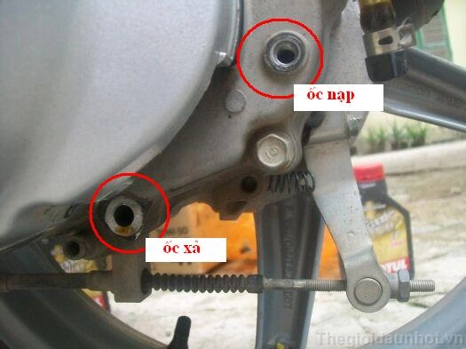 Thay dầu nhớt cho honda sh - 5