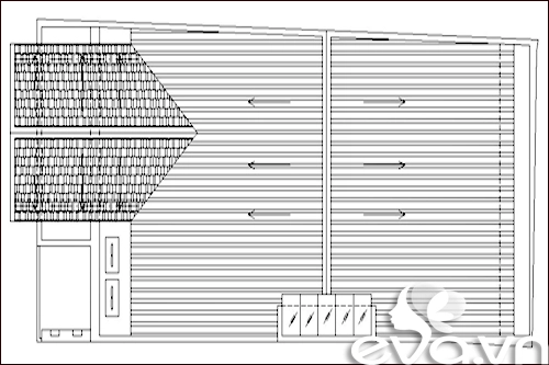 Thiết kế nhà ống 50m2 mặt tiền hẹp - 5