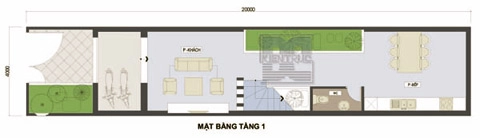 Thiết kế nhà trên đất 80 m2 - 1