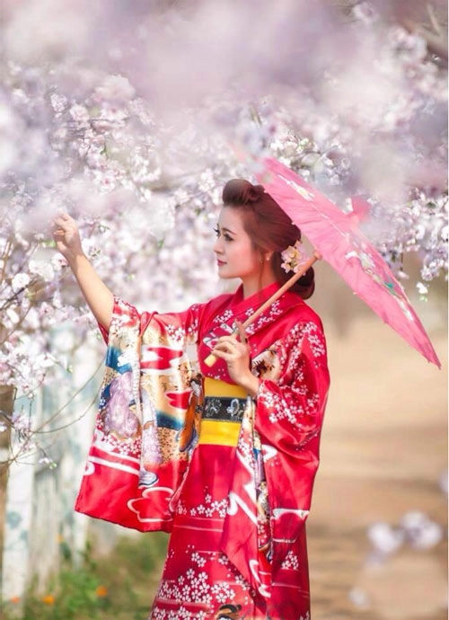 Thiêu nư viêt xinh tươi sươn xam hanbok - 9