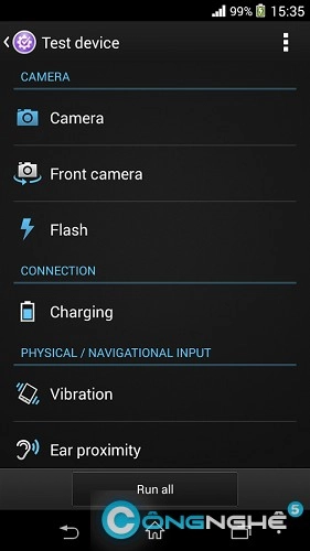 Thủ thuật kiểm tra chức năng của smartphone samsung lg htc sony sky kì 2 - 4
