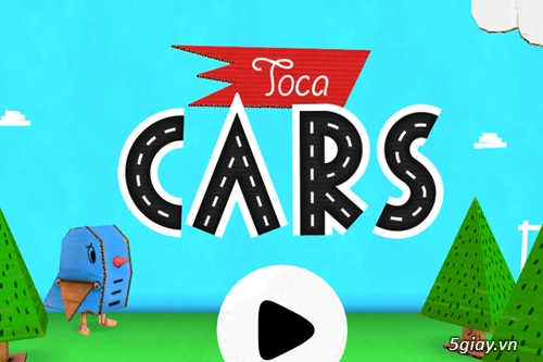 Toca cars đua xe trong hộp đồ chơi - 1