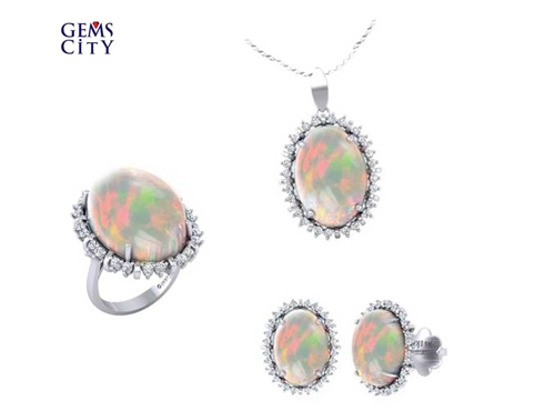 Trang sức đá opal dành tặng mẹ - 2