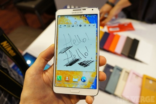 Trên tay galaxy note 3 note iii bá đạo với bút s-pen - 1