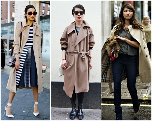 Trench coat từ áo mưa đến áo khoác nữ thời trang - 16