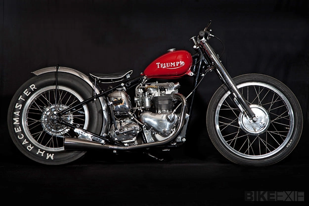 Triumph t100 độ phong cách bobber độc đáo - 1