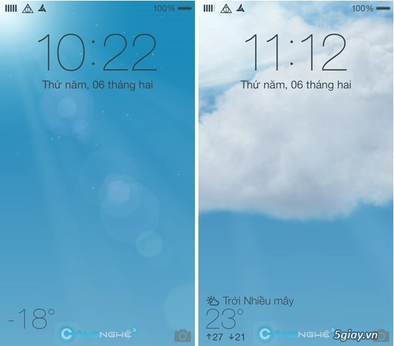 Tweak thời tiết cực đẹp cho iOS - Kiến thức Online
