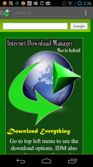 Ứng dụng idm internet download manager apk cho android - 1