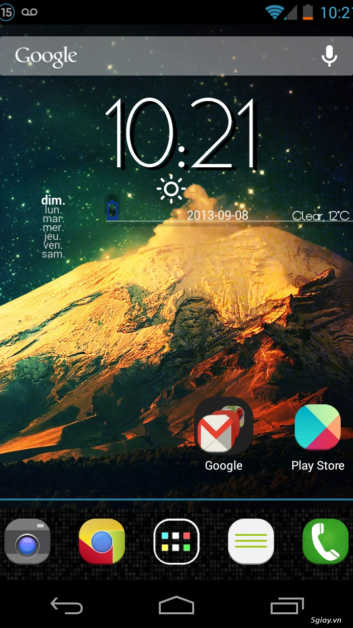 Ứng dụng widget đồng hồ và thời tiết cực đẹp cho android - 2
