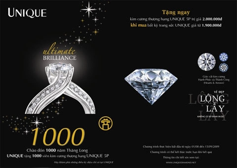 Unique tặng 1000 viên kim cương thượng hạng - 1