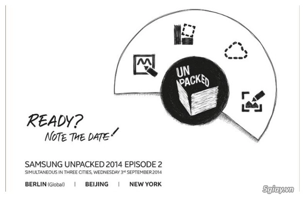 Unpacked 2014 episode 2 galaxy note 4 chính thức ra mắt vào ngày 39 - 1