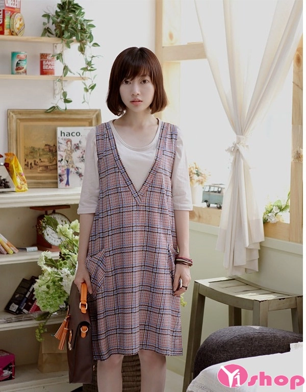 Váy thủy thủ bánh bèo phối cổ nhún tiểu thư dễ thương Đầm babydoll dự tiệc  ulzzang hàn quốc màu hồng  MixASale