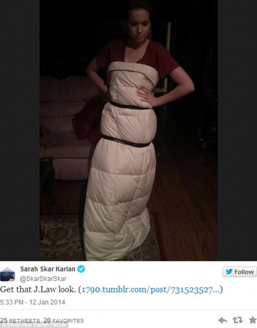 Váy dior của jennifer lawrence bị dân mạng chế giễu - 5