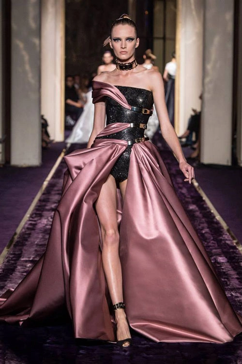Versace cao cấp thu đông hút mắt từ đường cắt táo bạo - 17