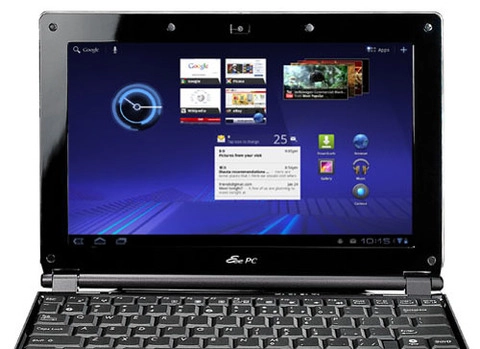 Video asus eee pc chạy android 32 honeycomb - 1