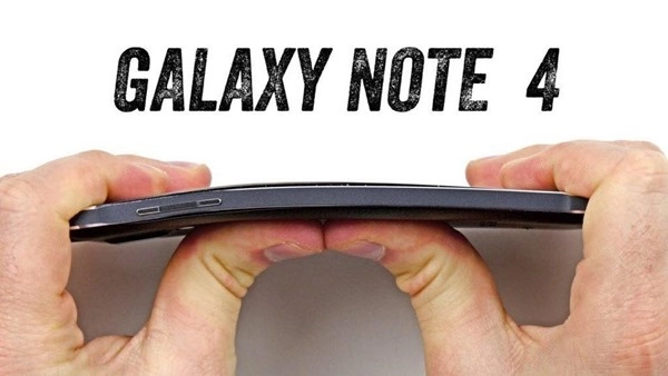 video galaxy note 4 dễ bẻ không thua gì iphone 6 - 1