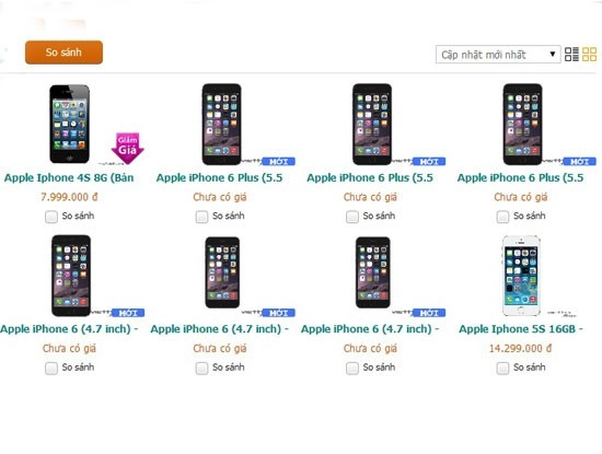 Viettel âm thầm cho đặt mua iphone 6 với giá từ 165 triệu - 1